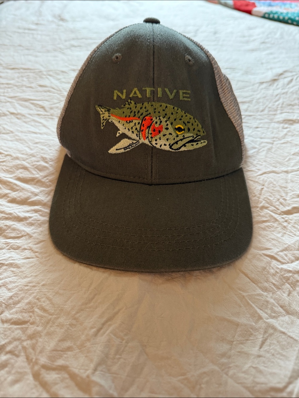 Native Rainbow Trout hat